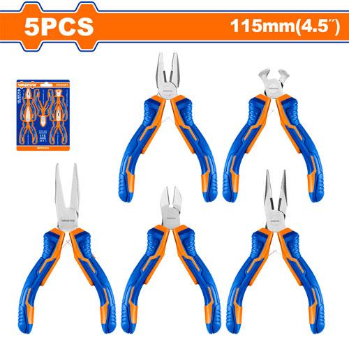 WADFOW  5قطع مجموعة كماشة صغيرة WPS1615